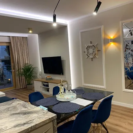 شقة Marina Blue-apartament Przy Promenadzie *