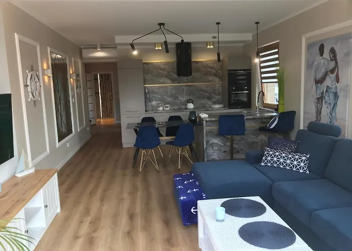 Marina Blue-apartament Przy Promenadzie Apartament Ełk